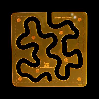 Régua para Quilting Caminha de Bêbado G Rq003