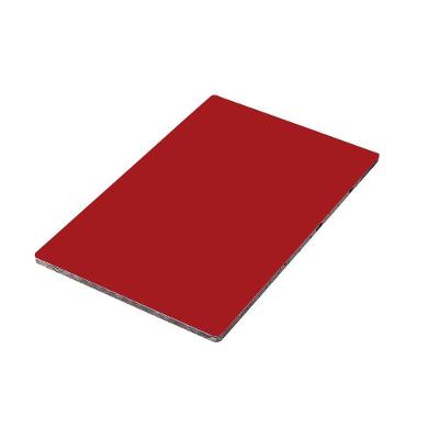 Chapa De Acm Vermelho Fosco 1,22m X 5,00m 3mm