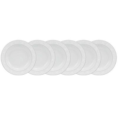 Conjunto De Pratos Fundos 06 Peças Martha Schmidt