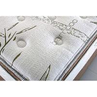 Cama Box Casal: Colchão Molas MasterPocket Ensacadas Herval   Imperatore Eco Bamboo + Base CRC Suede Gray(138x188) - 5