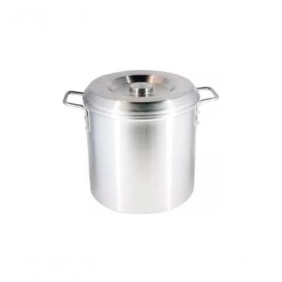 Caldeirão De Alumínio Polido Com Aba Hotel Restaurante 16L