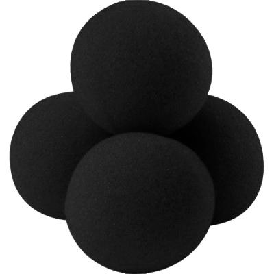 4 Bolas de Espuma 1,5 Inch Preto