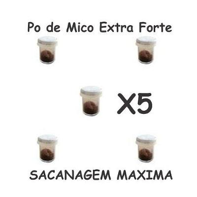 5 Pó de Mico Super Sacanagem Extra Forte R+