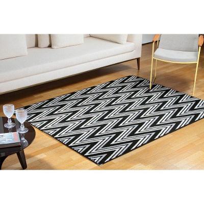 Tapete Sala Escritório 1,50 X2,00 Antiderrapante Preto