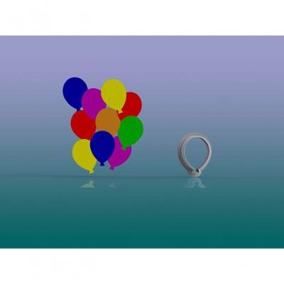 Cortador Balão Tamanho 3 Cm