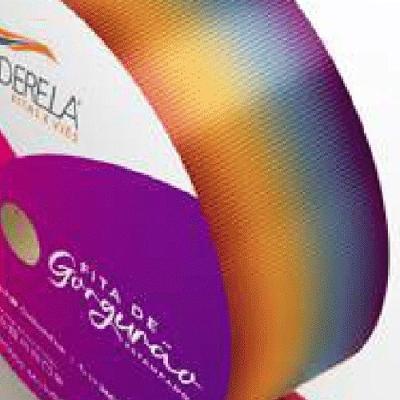 Fita de Gor Dupla Face -10 Metros 38 Mm 917 Arco Iris