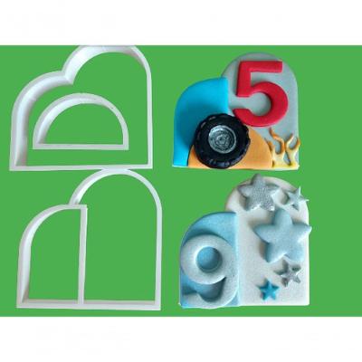 Kit Cortador Molduras Arcos Tamanho 5 Cm