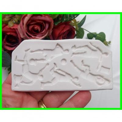 Molde De Silicone Jogador De Futebol