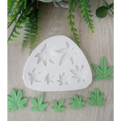 Molde Silicone Folhas Parreira Bosque Floresta Jardim