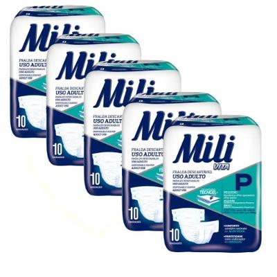 Fralda Geriátrica Adulto Mili Vita Tamanho P