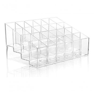 Organizador Porta Batom Co 24 Divisórias Acrílico Maquiagem