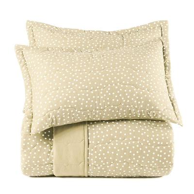 Jogo De Colcha King 3 Peças Altenburg Malha Fio Penteado Bits Bege