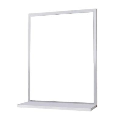 Espelho Para Banheiro Boreal 46 x 35cm Branco Com Prateleira