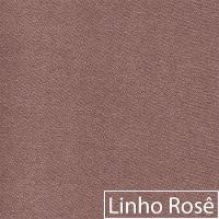 Recamier Azura 140cm Com Almofada Lado Esquerdo Linho Cor Rosê - 3