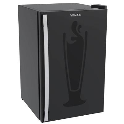 Cervejeira Venax Black 100L Porta Cega Preto Fosco Degelo Automático 220V