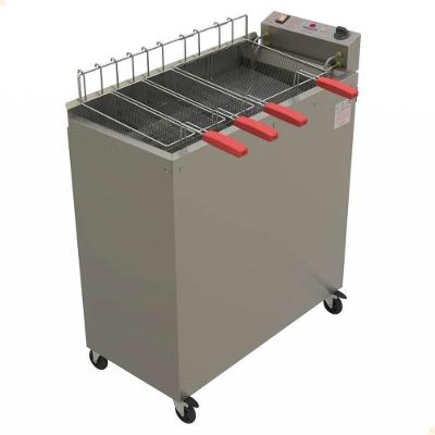 Fritador Eletrônico Progás Pr-3008 El água E óleo Inox Led 220V Temporizador Digital 42L P38623