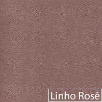Recamier Azura 185cm Com Almofada Lado Direito Linho Cor Rosê - 3