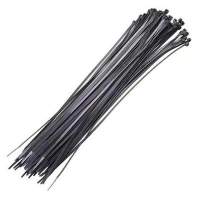 Abraçadeira De Nylon 3 X 150 Mm Pacote Com 100 Unidades Preto