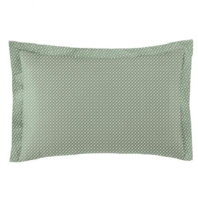Fronha Slim Organic 50cm X 70cm Tradicional 100% Poliéster Verde Altenburg