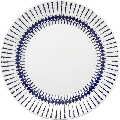 Jogo Pratos Rasos E Xicaras 12 Peças Biona Colb Oxford® Cerâmica