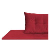 Recamier Azura 160cm Com Almofada Lado Esquerdo Suede Cor Vermelho - 2