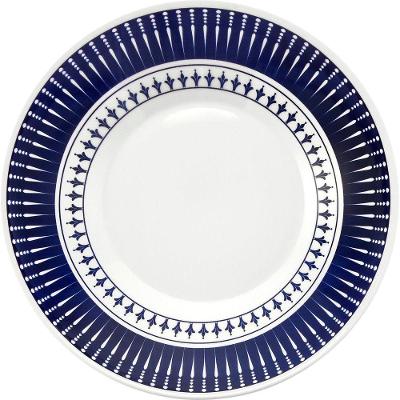 Kit 10 Pratos Fundos Biona Colb Oxford® Cerâmica 22 Cm.