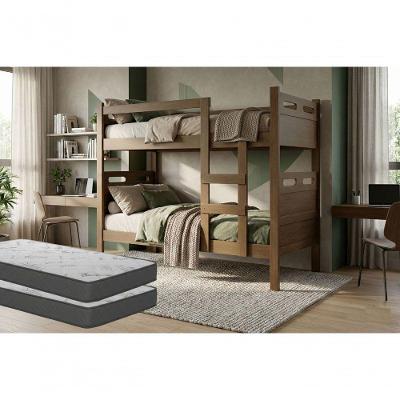 Beliche Jaspe Legno Com 02 Colchões D20 12cm