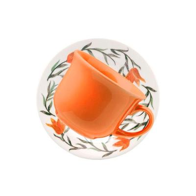 Xícara Biona Lírios Oxford® Cerâmica 200ml