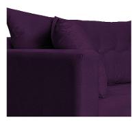 Recamier Azura 160cm Com Almofada Lado Direito Suede Cor Roxo - 6