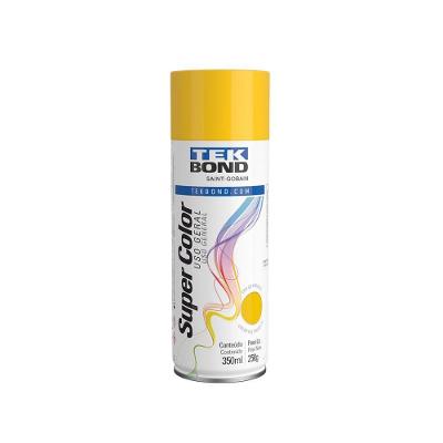 Tinta Aerossol Uso Geral 350ml - Tekbond Amarelo