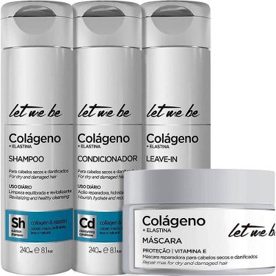 Let Me Be Colágeno E Elastina - Kit Reparação Home Care Completo (4 Produtos)