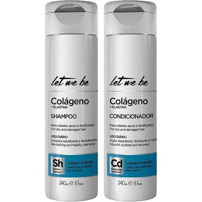 Let Me Be Colágeno E Elastina - Kit Reparação Home Care Duo (2 Produtos)
