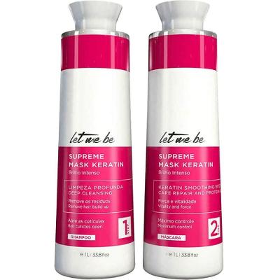 Let Me Be Supreme - Kit Escova Progressiva Keratin Smoothing 2x 1l