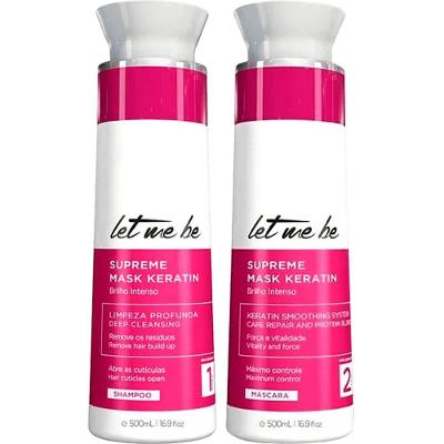 Let Me Be Supreme - Kit Escova Progressiva Keratin Smoothing 2x 500ml
