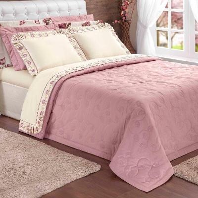 Jogo De Cama Queen Yasmin Palha Casaborda 4 Peças