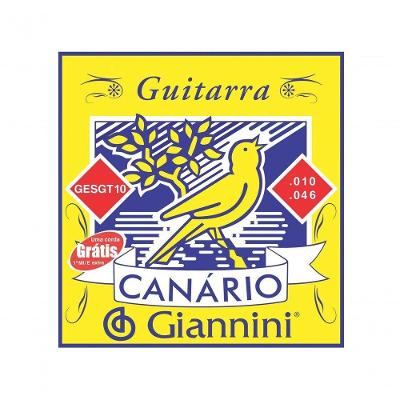 Encordoamento Guitarra Canario .010 Gesgt10