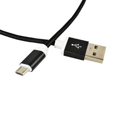 Cabo Usb Evus Fast Charge Micro Usb 5p 1.0m Preto