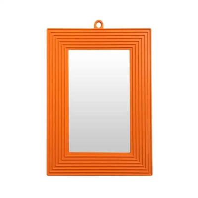 Espelho Moldura 18x12 Laranja Budeplast
