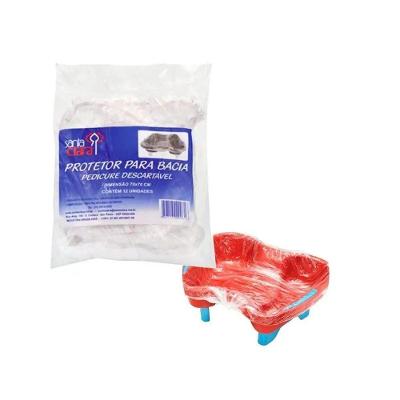 Protetor Bacia Pedicure Descartável 25 Unidades Santa Clara