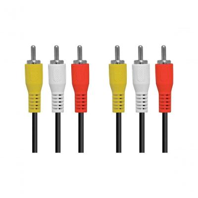 Cabo 3 Rca × 3 Rca áudio Vídeo 1.5m Pct -10