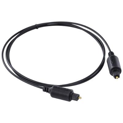 Cabo óptico Digital Toslink Macho 1m