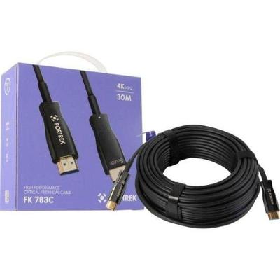 Cabo Hdmi Fibra óptica Fortrek 4k 30m