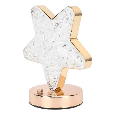 Luminária Formato Estrela Decoração Led Quarto Iluminação - Toque Mágico E Aconchegante Para Seu Ambiente