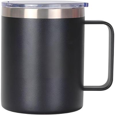 Caneca Copo Térmico Aço Inox 360ml Cerveja Café Bebidas preto