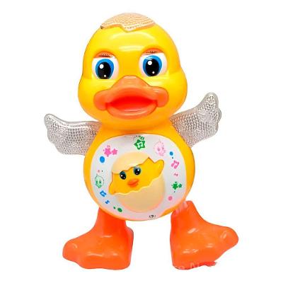 Brinquedo Pato Dançante Musical Movimentos Luzes Sons - Diversão E Estímulo Para Os Pequenos