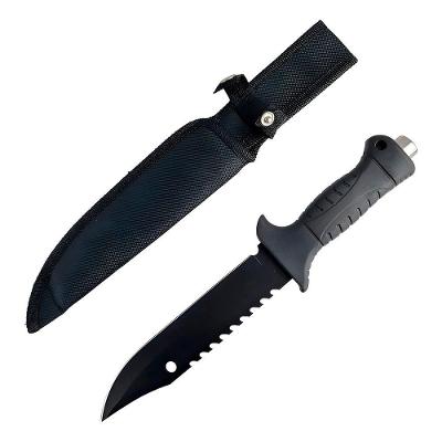 Faca De Sobrevivência Multifuncional Com Bússola E Bainha – Aço Inoxidável Robusto Camping Defesa