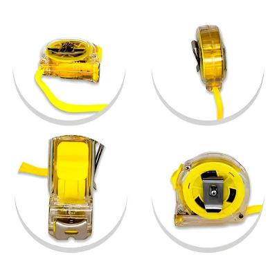 Trena Transparente 5m Com Gancho Magnético – Medição Precisa E Visibilidade Total Trava Acrílico