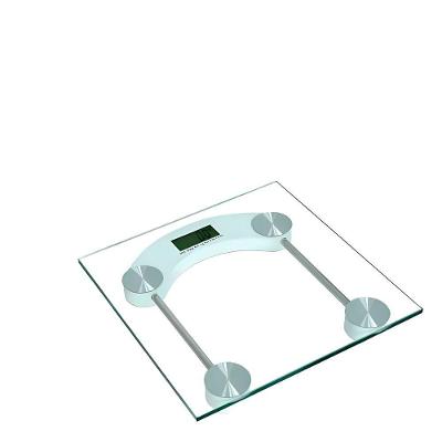 Balança Digital Para Banheiro Em Vidro Temperado Com Display Lcd – Alta Precisão Até 180kg