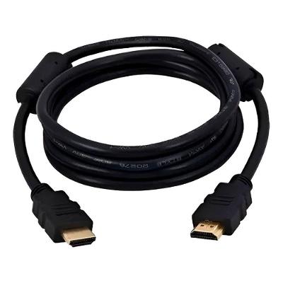Conector Hdmi Com Filtro Ponta Dourada áudio Imagens 3m - Cabo Hdmi 3m 4k Com Filtro De Ferrite E Pontas Douradas
