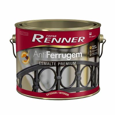 Tinta Esmalte Antiferrugem Branco Renner 2,1lts